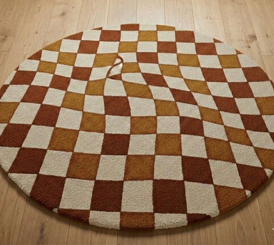 Watch Your Step Round Rugs