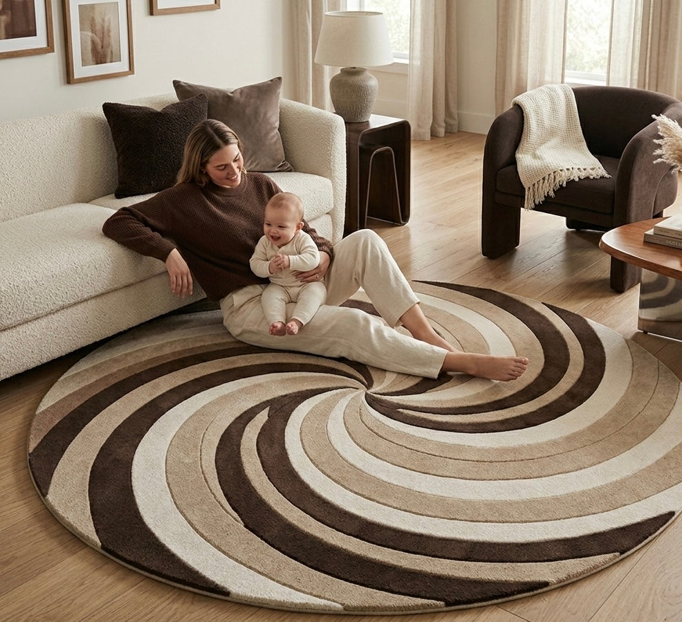Coastal Drift Round Rugs