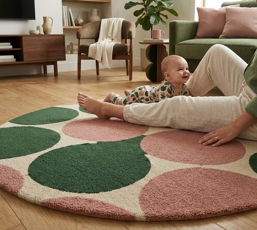 The Juniper & Clay Round Rugs