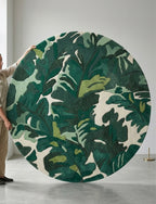 Jungle Floor Mosaic Round Rugs