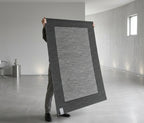 Slate & Ash Border Area Rugs