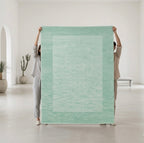 Serene Mint Border Rug