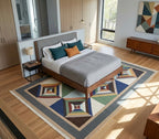 Echoed Diamonds Kilim Rugs