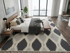 Geometric Diamond Flatweave Dhurrie Rugs
