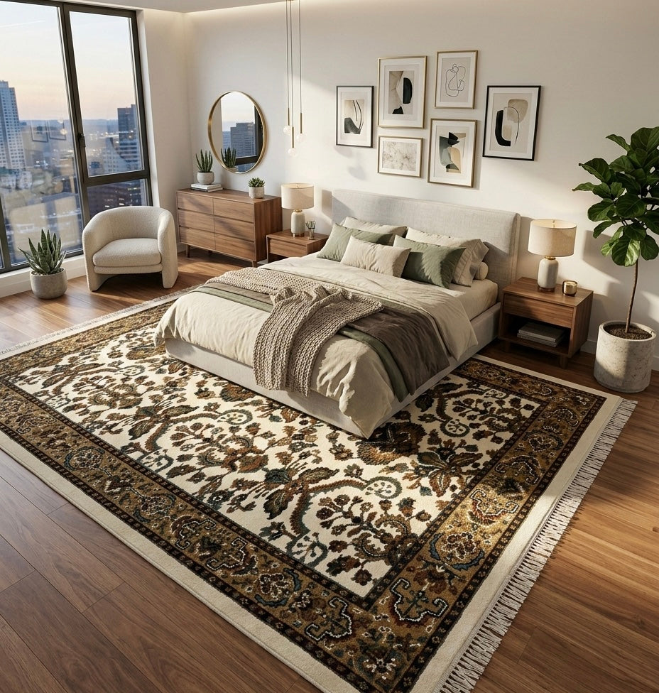 Traditional Persian-Style Medallion Rugs