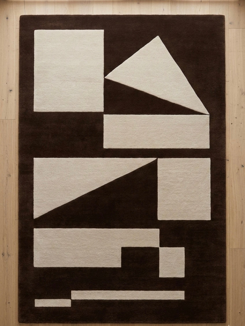 Geometric Silhouette Handtufted Rugs