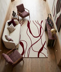 Crimson Currents Handtufted Rugs