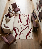 Crimson Currents Handtufted Rugs