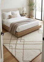 Geometric Diamond Handtufted Rugs