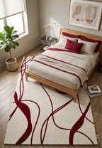 Crimson Currents Handtufted Rugs