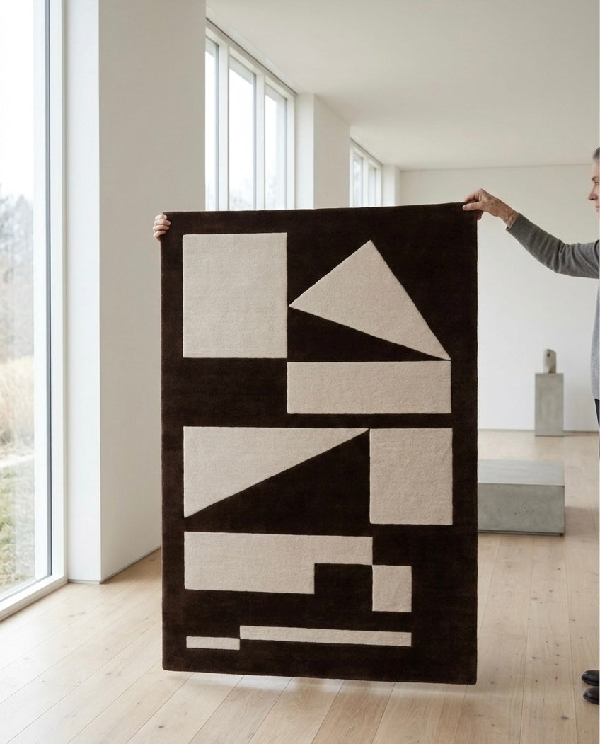 Geometric Silhouette Handtufted Rugs