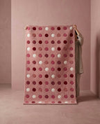 Blush Berry Polka Dot Handtufted Rugs