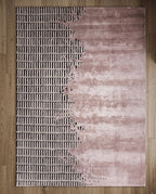 Fragmented Morning Viscose  Handtufted Rugs