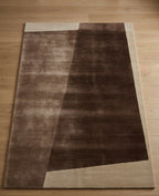 Mocha Drift Viscose Handtufted Rugs