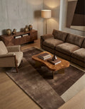 Mocha Drift Viscose Handtufted Rugs