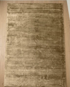 Antique Gold Viscose Handtufted Rugs