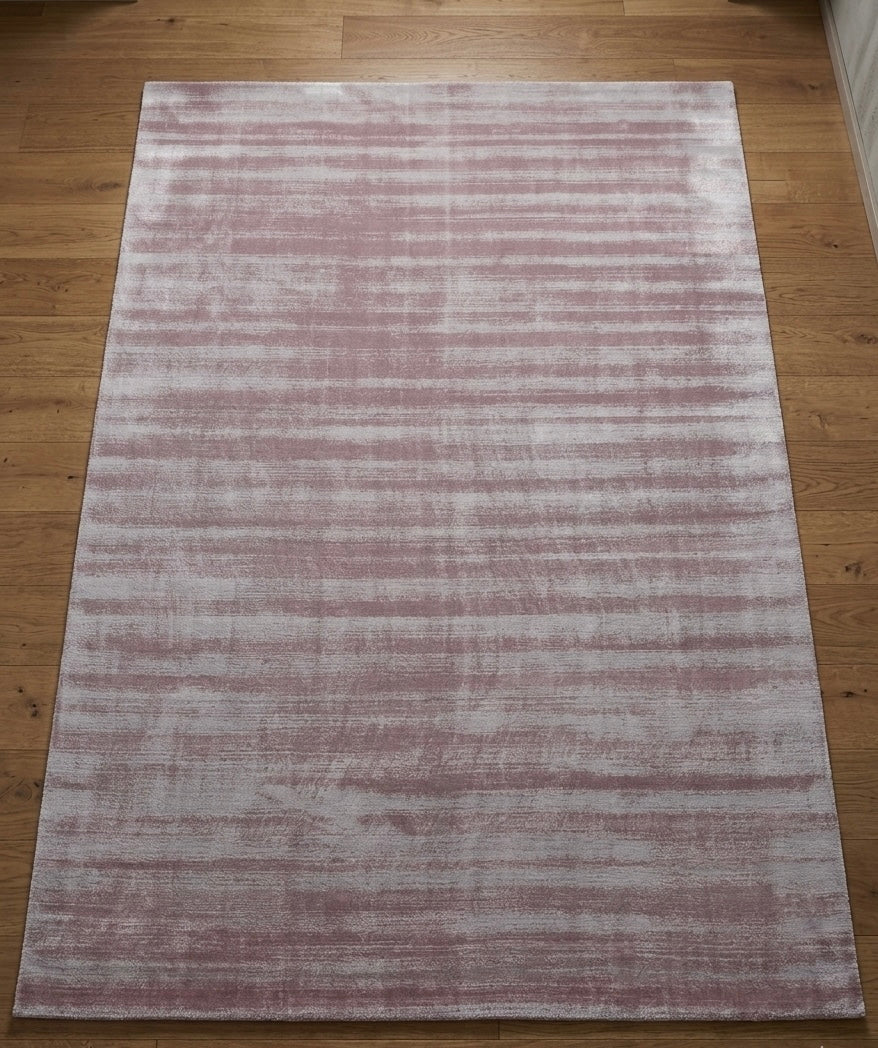 Radiant Amber Viscose Handtufted Rugs