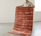Terracotta Mist Viscose Handtufted Rugs