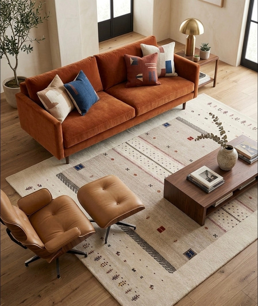 Tribal Medley Gabbeh Handknotted Rugs