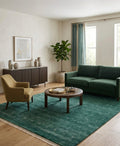 Modern Teal Gabbeh Handknotted Rugs