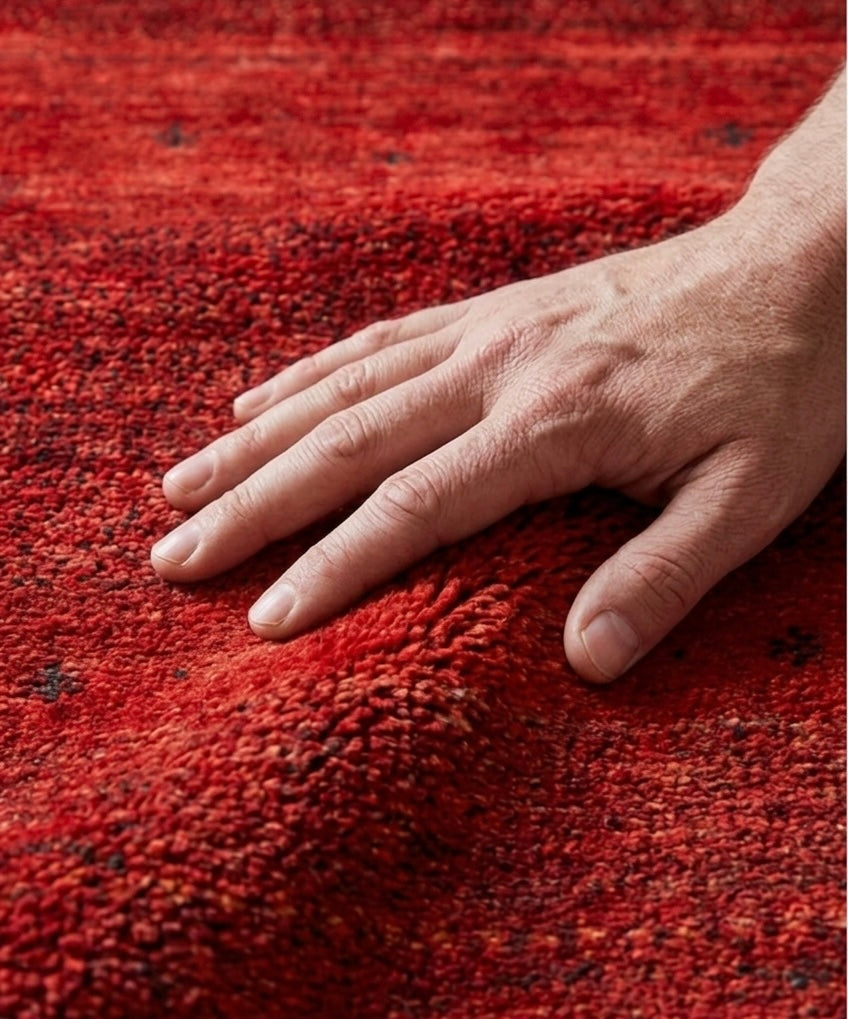 Red Earth Gabbeh Handknotted Rugs