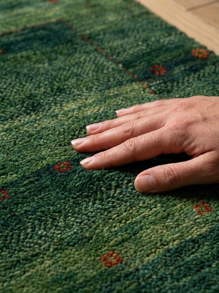 Deep Woods Gabbeh Handknotted Rugs