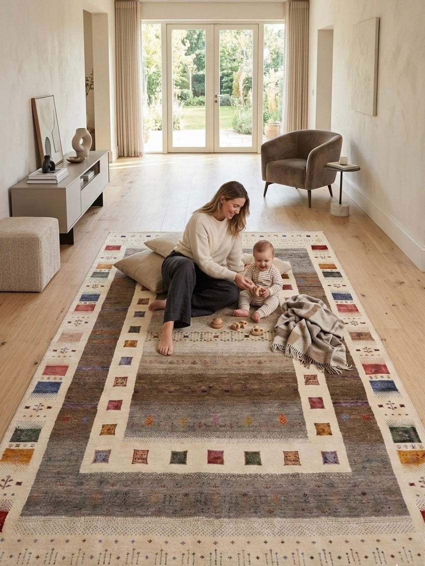 Earth & Ember Gabbeh Handknotted Rugs
