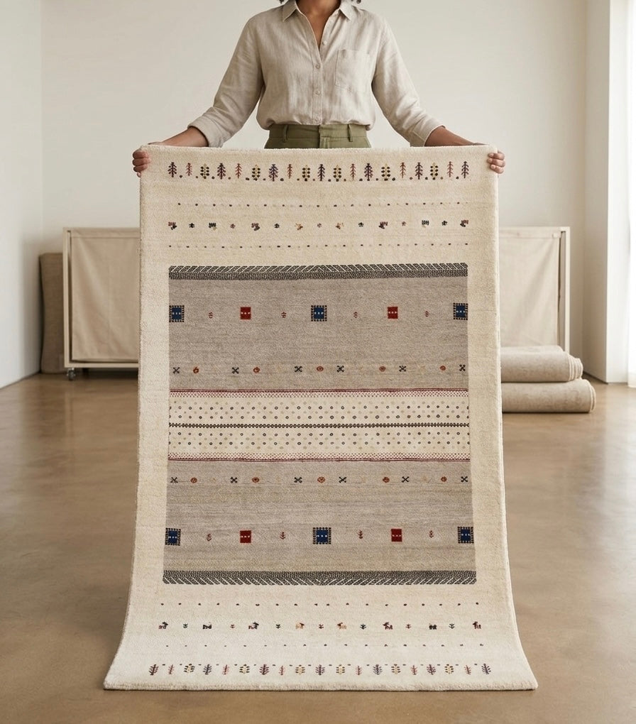 Tribal Medley Gabbeh Handknotted Rugs