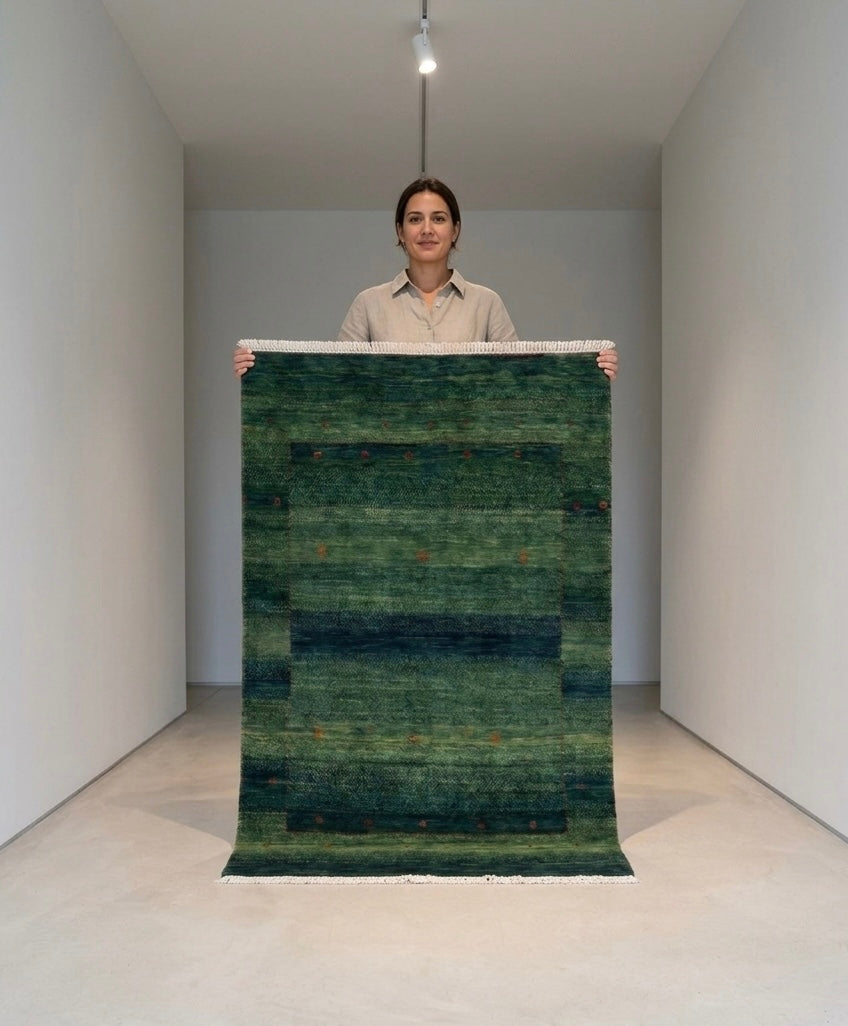 Deep Woods Gabbeh Handknotted Rugs