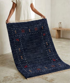 Desert Night Gabbeh Handknotted Rugs