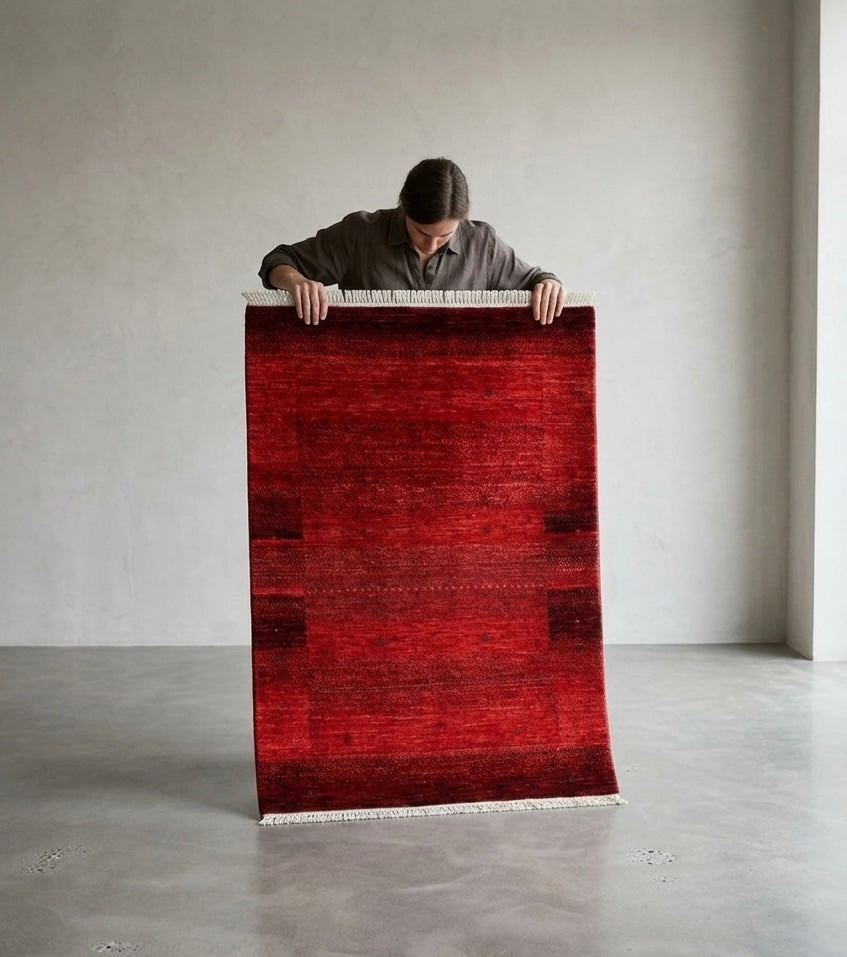 Red Earth Gabbeh Handknotted Rugs