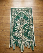 Modern Hand-tufted Melting Persian Motif Rug