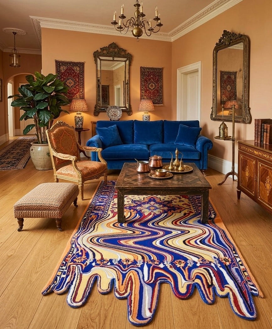 The Melting Heritage Hand-tufted Wool Rugs