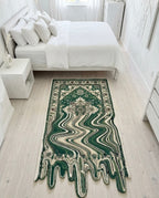 Modern Hand-tufted Melting Persian Motif Rug
