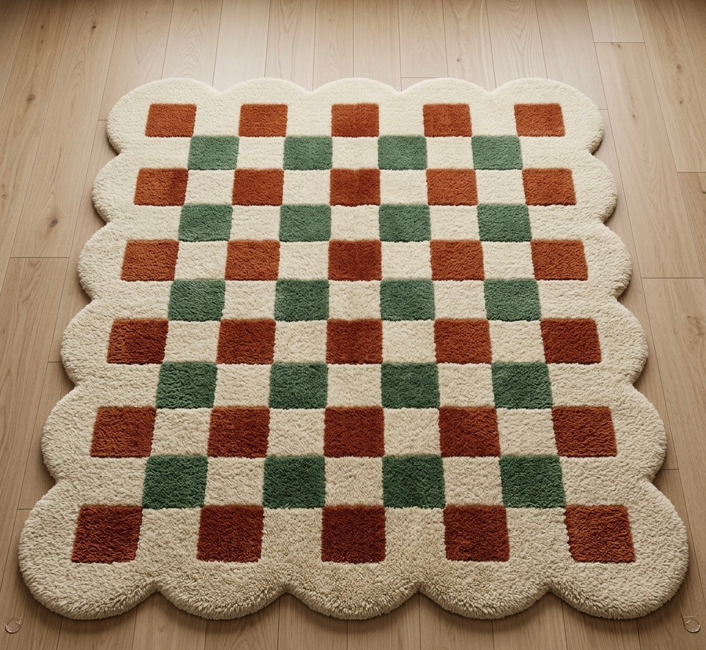 Matcha Glaze Irregular Rugs