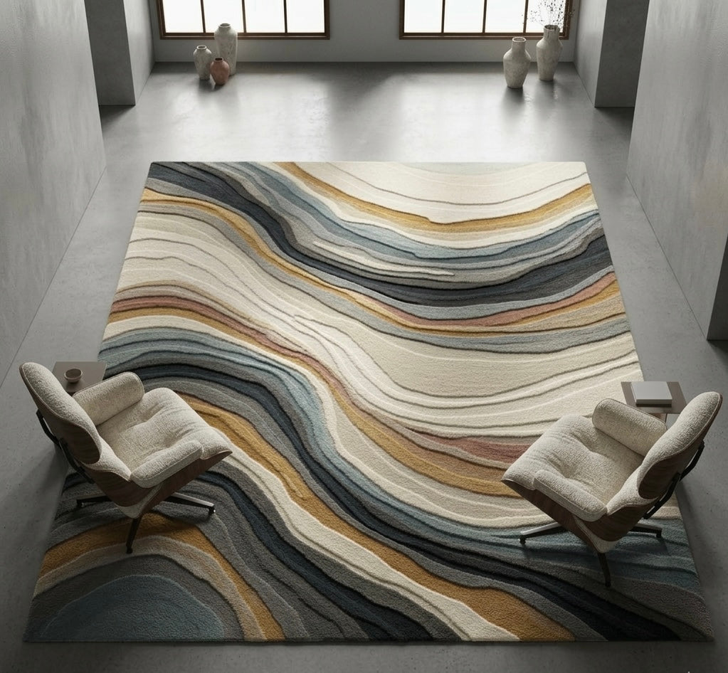 Modern fluidity Handtufted Rugs