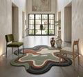 Oscillation in Slate Irregular Rugs
