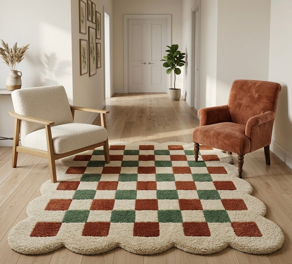 Matcha Glaze Irregular Rugs