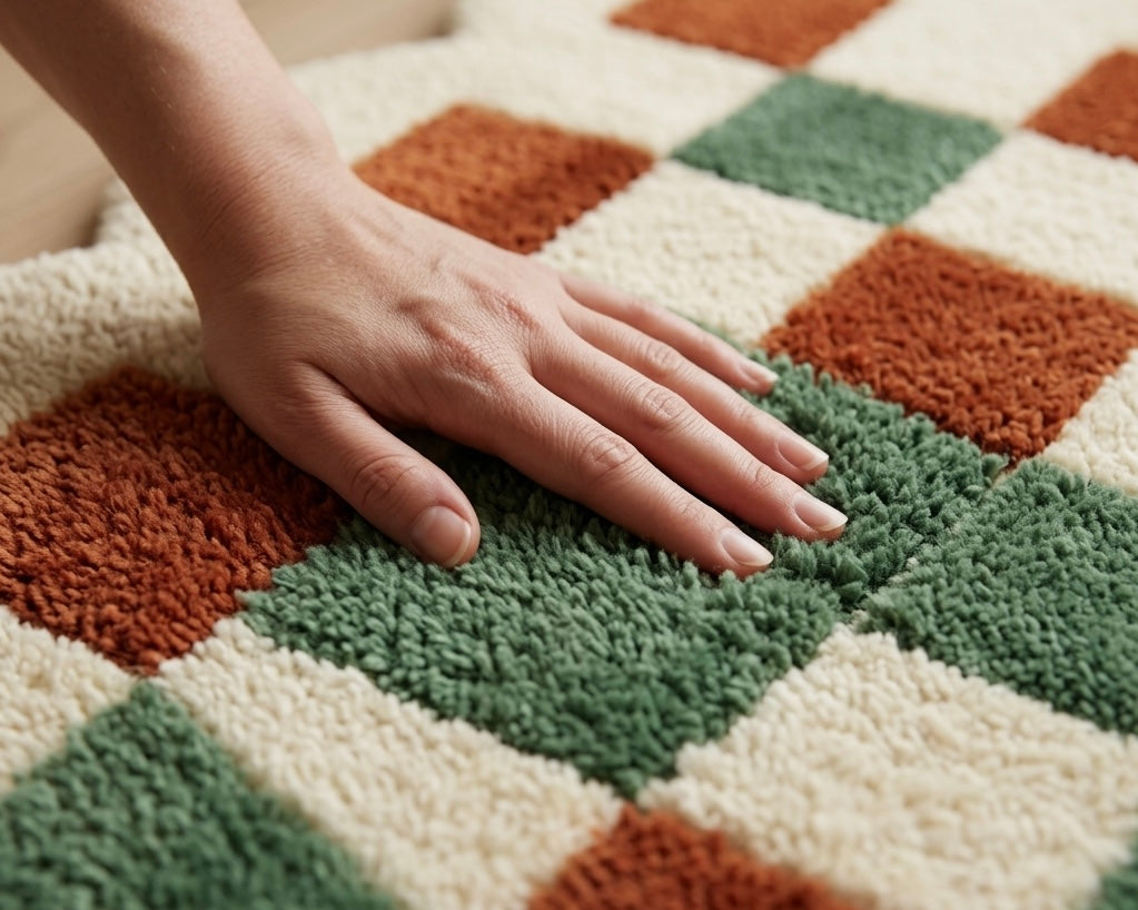 Matcha Glaze Irregular Rugs