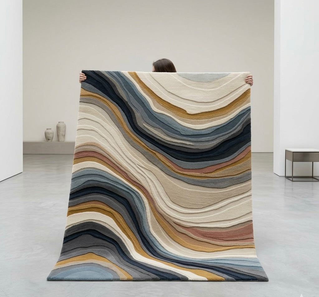 Modern fluidity Handtufted Rugs
