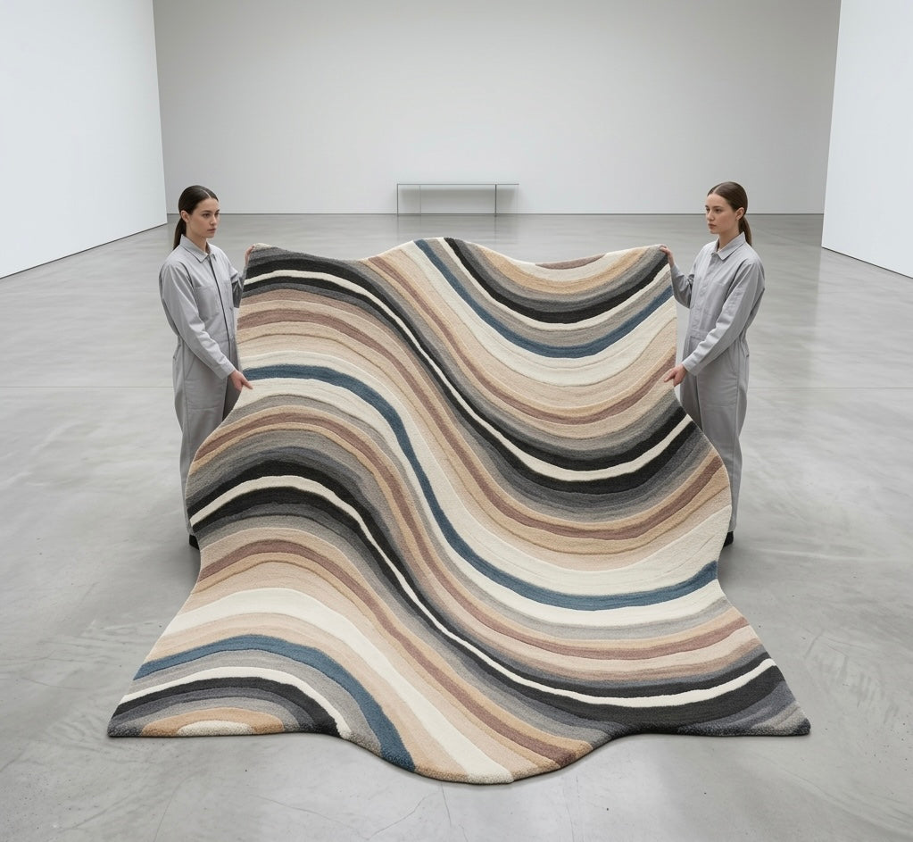 Arctic Shoreline Irregular Rugs