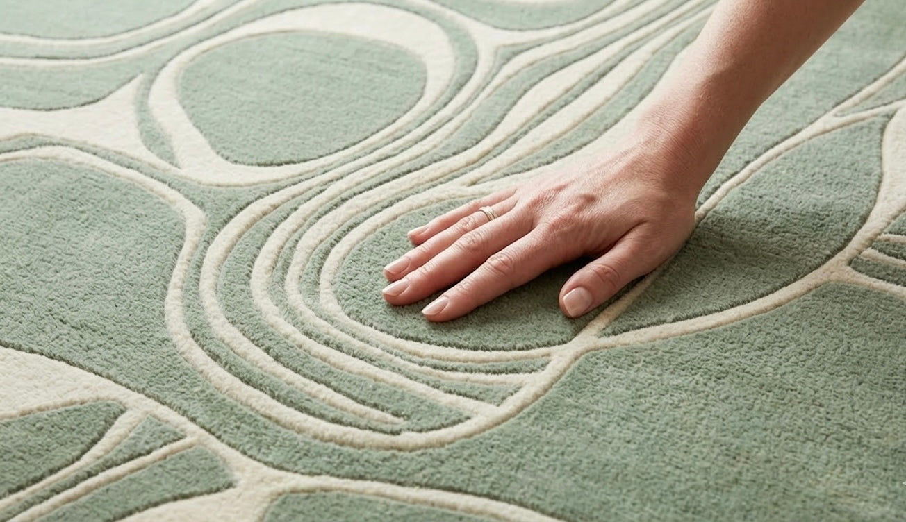 Zen Abstract Round Rugs