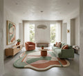 Multicolor Irregular Rugs
