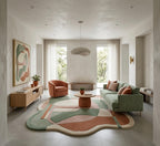 Multicolor Irregular Rugs