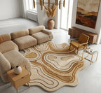 The S-Curve Irregular Rugs