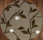 Venezila floral Round Rug.