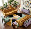 West Elm Modern Round Rugs