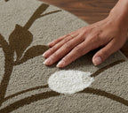 Venezila floral Round Rug.