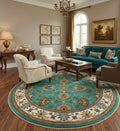 Mughal-Inspired Round Rugs