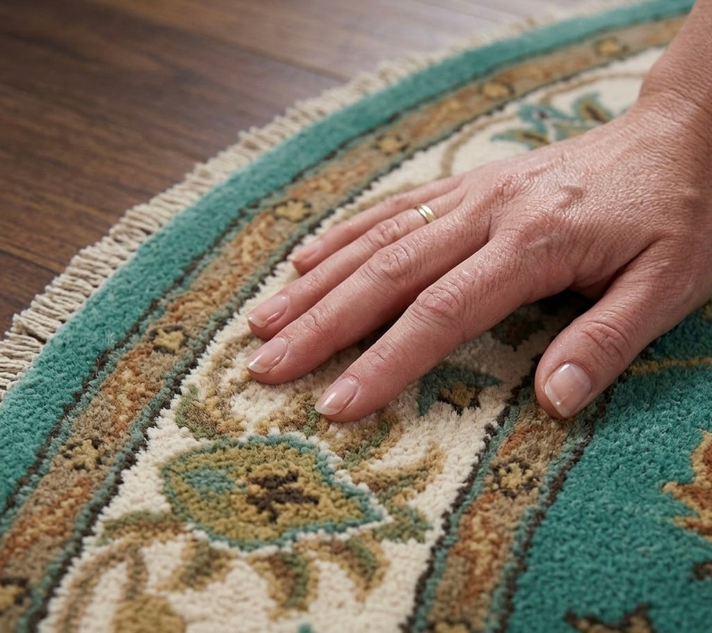 Mughal-Inspired Round Rugs